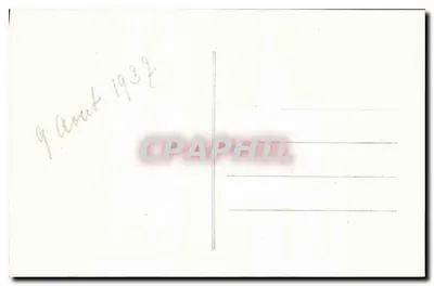 Cuna de St-VINCENT-de-PAUL — El Roble — Foto Albert Dax — Reverso