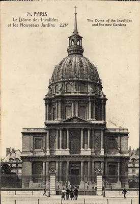 Le Dôme des Invalides et les Nouveaux Jardins — Paris — LIP n°71