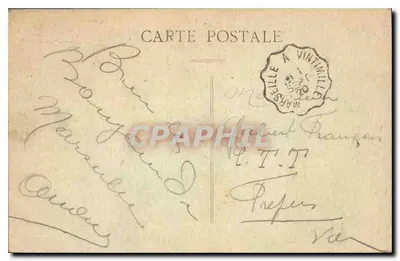 Marseille — De Brug van de Fausse-Monnaie — E. L. — Achterkant