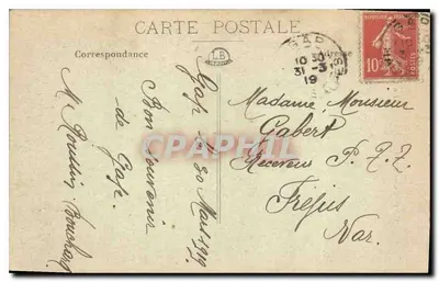 Gap (Hautes-Alpes) — Katedra — A. Allemand, wyd. Gap — Rewers