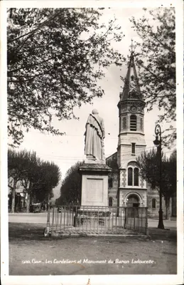 Gap - Les Cordeliers et Monument du Baron Ladoucette