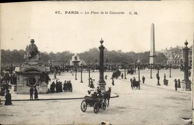 Paryż — Plac Konkordii — C. M. n°67