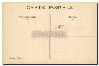 Lourdes — A Gruta — Edição F. Viron, n° 300 — Verso