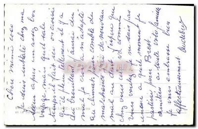 चांटिली के किला — पैनोरमा दृश्य — प्रकाशक: स्टेरेरेन-ले-लाइट — पीछे
