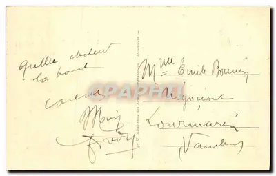 Le Puy - Skalny wzgórze Świętego Michała l'Aiguilhe (wysokość 95 m) — wydawca Stara pocztówka — n° 31 — Rewers