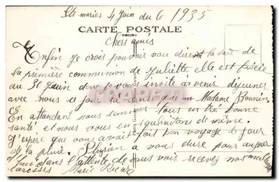 Saintes-Maries-de-la-Mer (B-d-u-R) — Estatua de Mireille — Reverso