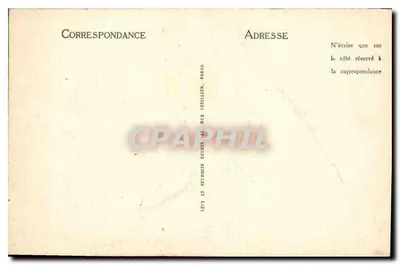 Piana — As Calanches com o Monte d'Orto coberto de neve — LL — Verso