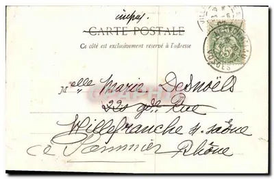 Castelo de Bourlemont — Vista Geral & Torre de Menagem — J. Dorcel, Louis Nourichau — Verso