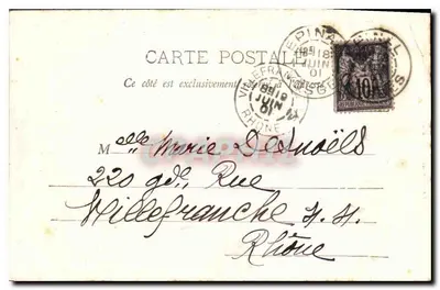 Le Bouveau — Epinal, Vosges — J. Kermann-Burg, Litz, Epinal — Verso