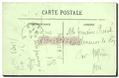 Dieppe — Il Boulevard Marittimo — LL. n°42 — Verso
