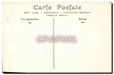 Pau. O Castelo, Arcos e a Praça de Honra — P.A.U. Fot. — Verso