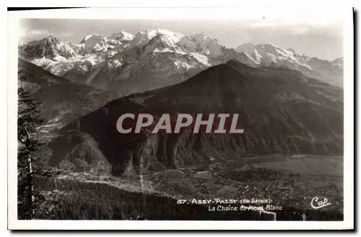 A Cadeia do Mont-Blanc — Assy-Passy (Alta-Sabóia) — Cab