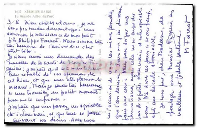 Néris-les-Bains — La Grande Allée du Parc — Cap — Rewers