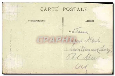 Amiens (Somme) - De Kathedraal beschermd tegen bombardementen - R.P. — Achterkant
