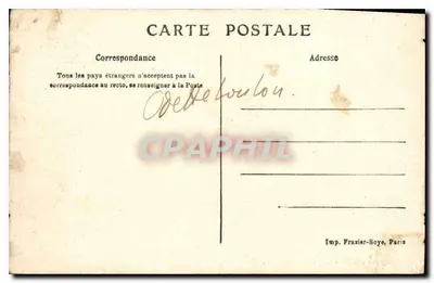 Fenicjanie — Widok statku « Gaoul » — Ligue Maritime et Coloniale Française, 30, boulevard des Capucines (9e) — Rewers