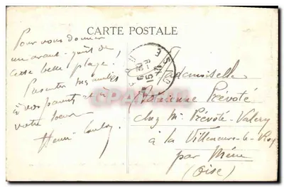 Lot fok w zatoce SABLES-D'OLONNE — Lucien Amiaud, Nowa Kollekcja Vendée, nr 4414 — Rewers