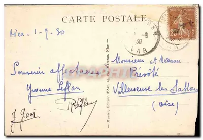 Nice — Hotel Negresco i Promenade des Anglais — Munier, Wydawca Sztuki — Rewers