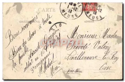 St-Mihiel - Kasarne piechoty — Wydawnictwo Colin — Rewers