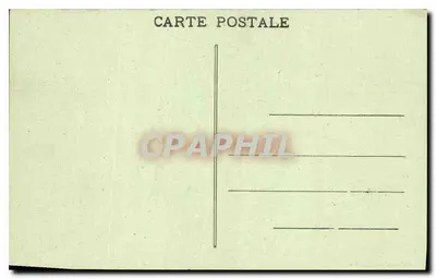 Noyon bombardeado — A Place de l'Hôtel-de-Ville e a Catedral — Ed. Hourtoune & Compagnie — Verso