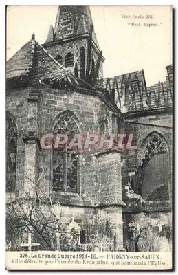 Pargny-sur-Saulx — Église détruite — Phot. Express, n°276