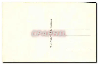 Biarritz — Ogólny widok i Pireneje — C.P. P. Strasbourg — Rewers