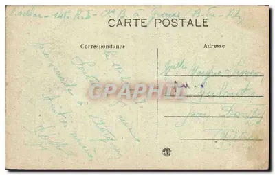 Avignon — Pejzaż ogólny z Brèche de Pamparigouste w Villeneuve — Zbiór S. Rey, int. — Rewers