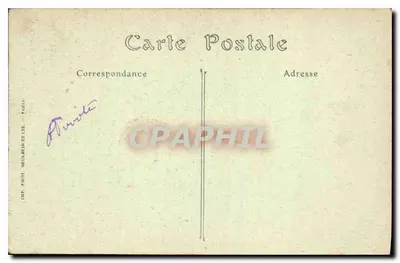 Katedra w Amiens — Placzący anioł, dzieło Blassera — ND. Phot. — Rewers