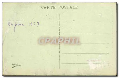 Rouen — Stara domowa z XV wieku, Rue St-Romain — Karta pocztowa n°326, wydana przez La Gigogne — Rewers