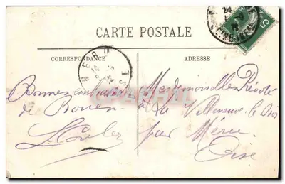 Rouen — Widok z Bonsecours — LL — Rewers