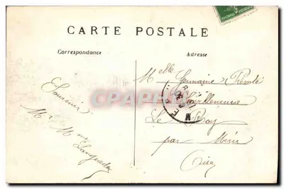 Paryż — Plac Opery — C.M. n°31 — Rewers