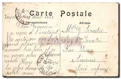 Parque de Versalhes — Bassin de Neptune — Editor não identificado, n° 52 — Verso