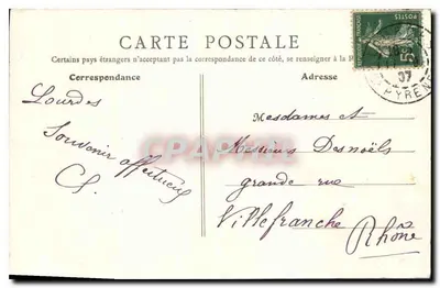 Il Val di Jéret (H.-Pyr.) — Ponte d’Spagna — Parigi, n°34 — Verso