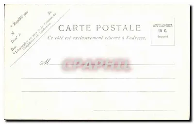 Lourdes — Panoramische uitzicht genomen vanaf de Route de Pau — V. P. Paris N. 26 — Achterkant