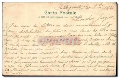 Ponte de Grésin perto de Bellegarde — D. & W. 1012 — Verso