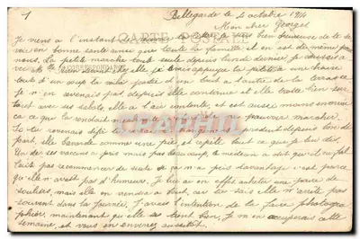 Cascata da Valserine - Viaduto do Caminho de Ferro e Fábrica de Biscoitos da Amandier — L. Michaux, editor, Bellegarde (Depositado) — Verso