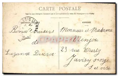 Sens (Yonne) — Portail d'Abraham — wyd. PIGAQUOT, nr 3 — Rewers