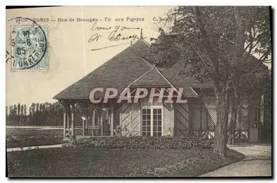 Paris - Bois de Boulogne - Tiro aos Pombos — C. Leduc
