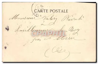 Paris - Bois de Boulogne - Tiro aos Pombos — C. Leduc — Verso