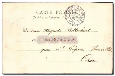 Le Bois de Boulogne en Automne — Laiterie. Restaurant du Pré Catelan — B.F., PARIS — Verso