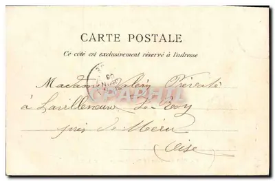 PARIS — Grade do Parc Monceau — C. L. C. — n°10 — Verso