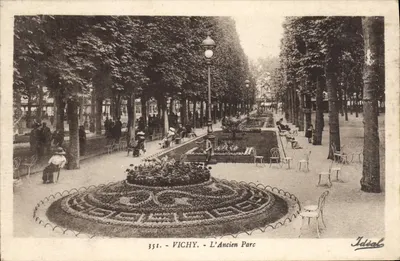 Vichy - L'Ancien Parc — éditeur Idéal, n° 351