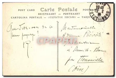 Lehon (Côtes-du-Nord) — Vista sulla Rance, Costa d'Emeraude — ND Phot. — Verso