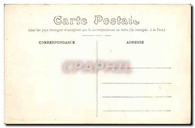 Rennes — O Palácio do Comércio — Editor E. Mars, Rennes, n° 1287 — Verso
