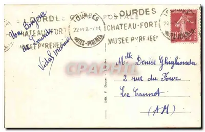 Lourdes — Grotta Miracolosa — wydawca P.D. nr 26 — Rewers