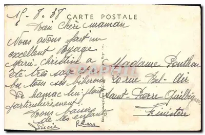 Angoulême — Stare ulice św. Martyna i Katedra — G.A. 277 — Rewers