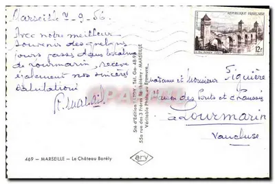 Zamek Borély — Marsylia — Wydawnictwo Tardy — Rewers