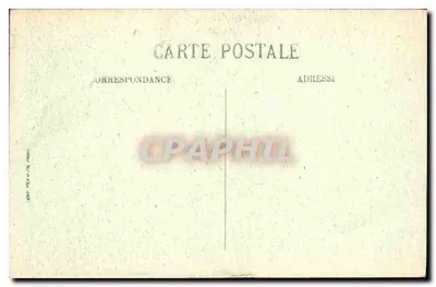 Abbeville — O Hotel de Ville — O Sino, lado setentrional — editor não identificado, n° de série 52 — Verso