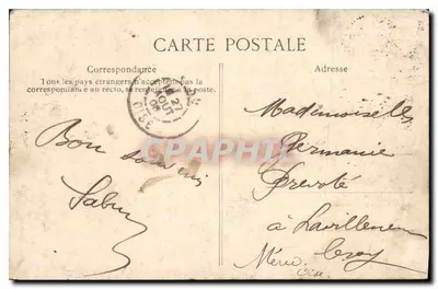 Le Tréport — Kasyno i Wile — Wydawca L.P. Paryż — Rewers
