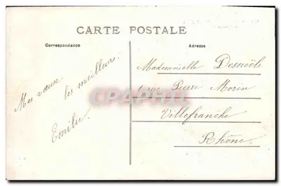 Le Capucin — Puy-de-Dôme — 465 — Mont-Dore — L'Auvergne — Rewers