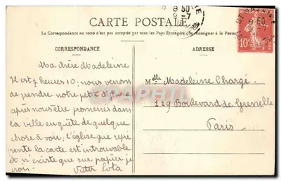 St-Nazaire - A Igreja de St Nazaire — Coleção Dhâvreau, n°39 — Verso